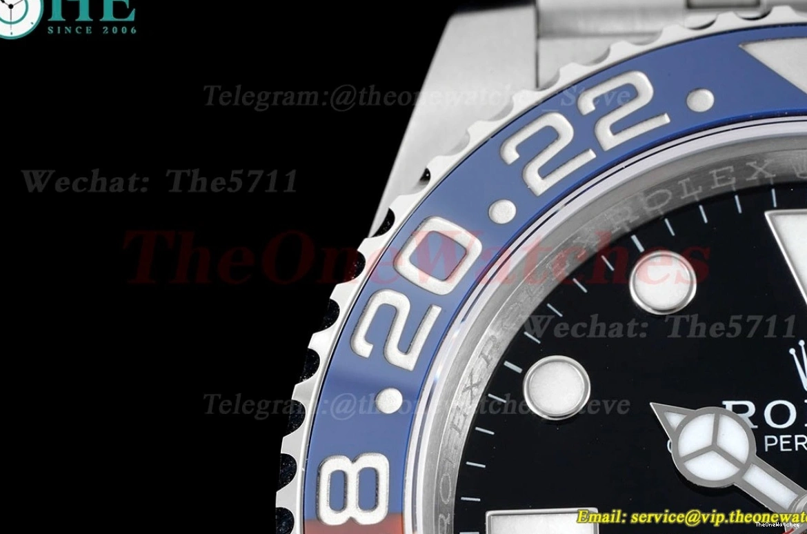 SS GMT SS VR3186 King 126710BLRO CHS Jub 904L Dial II Black Master 0116